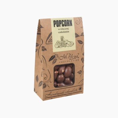 Popcorn w mlecznej czekoladzie 60g